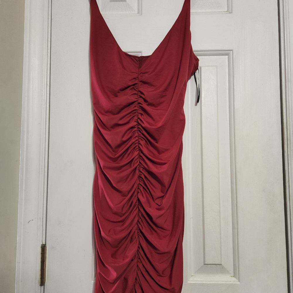 Fashion Nova red dress